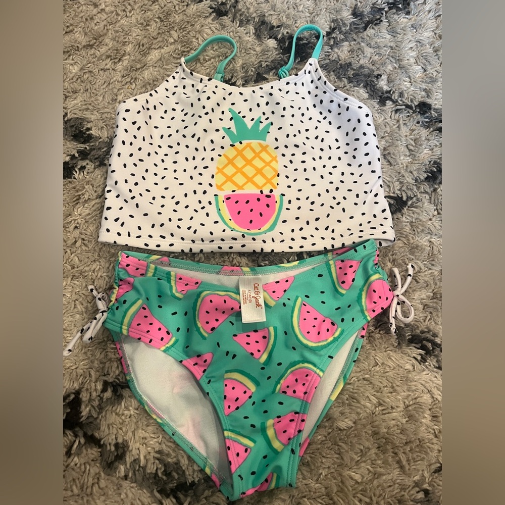 Pineapple and Watermelon Bikini Set